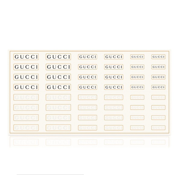 Gucci Nail Stickers Gift Bag & Ribbon Set - Picture 8 of 8